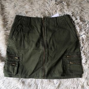 Forever 21 Cargo Mini Skirt